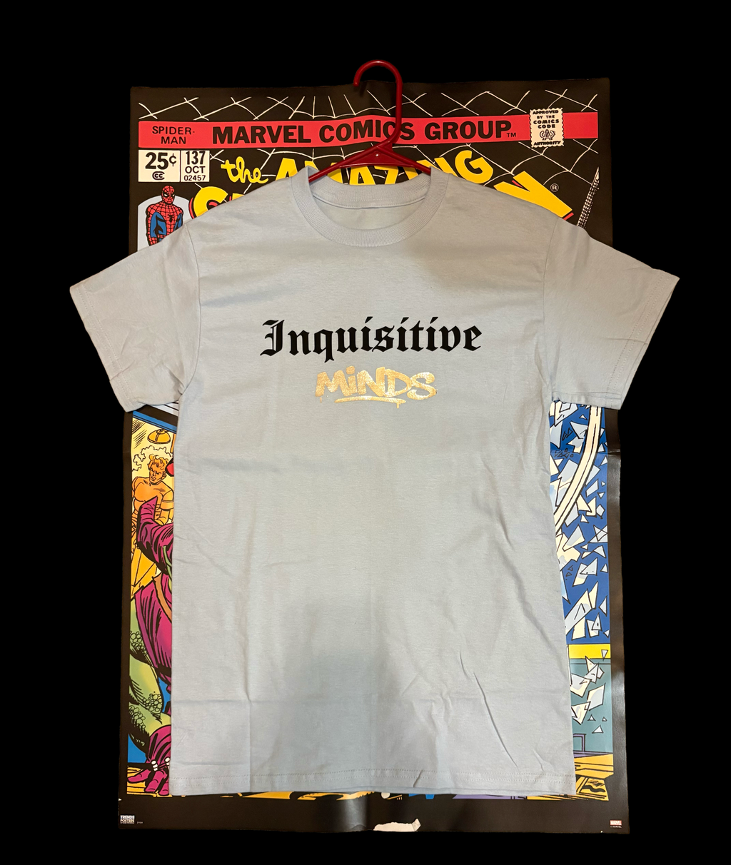 Inquisitive Minds short sleeve t-shirt 001